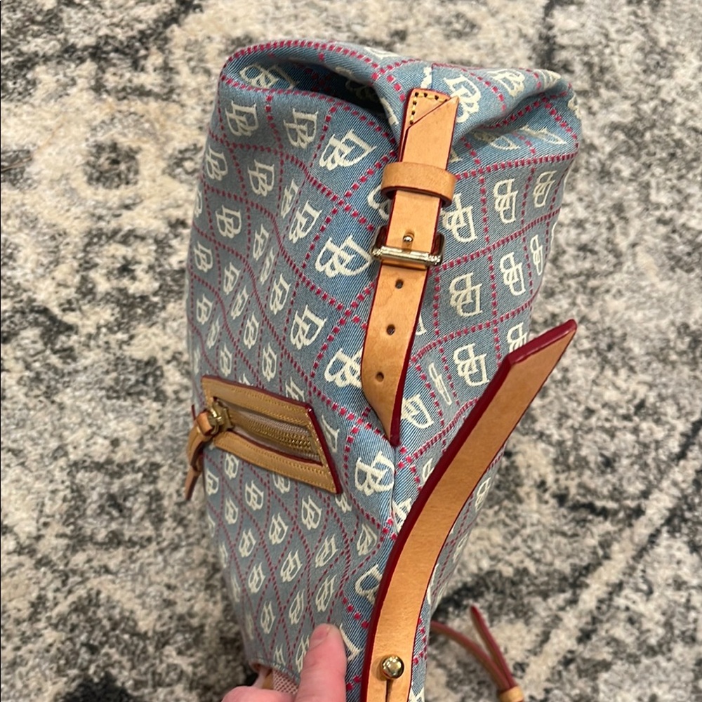 Dooney & Bourke Monogram Brenna Satchel - Picture 12 of 16